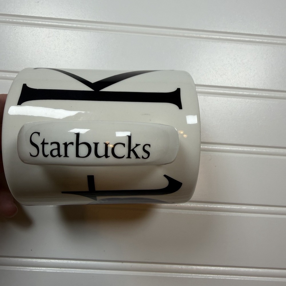 Starbucks City Mug Collector Series 2002 Kuwait Mug White Used No‎ Box - Picture 5 of 6